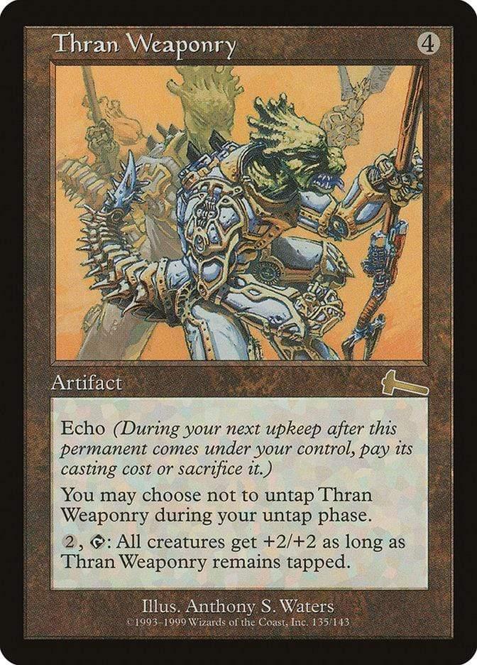 Magic: The Gathering MTG Single Thran Weaponry [Urza's Legacy]