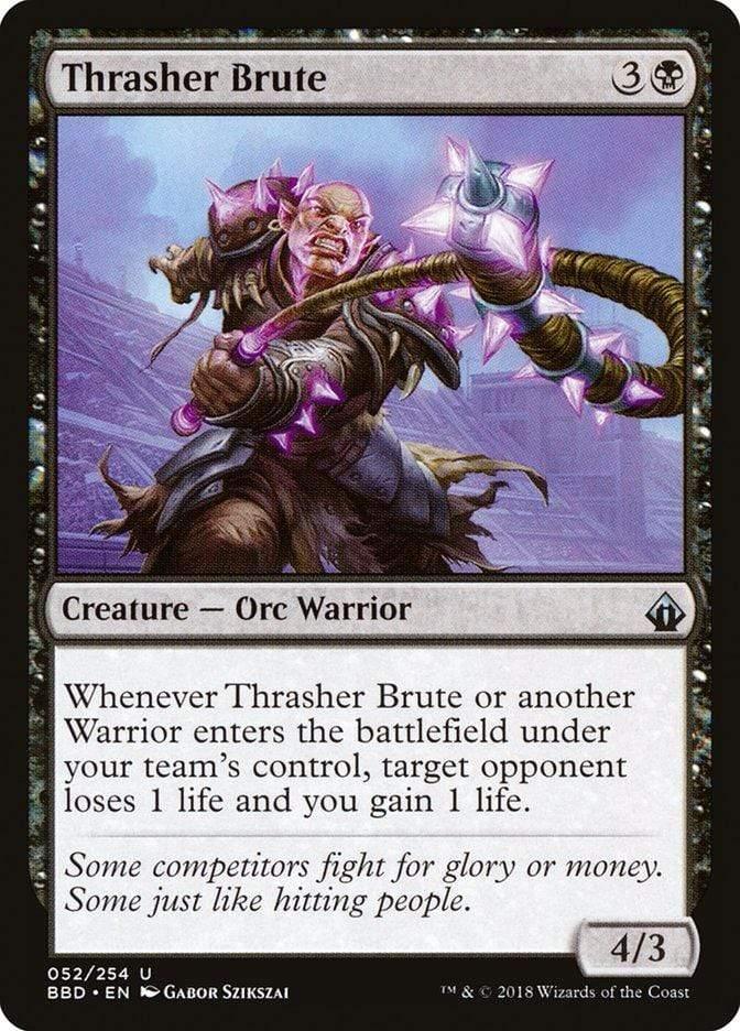 Magic: The Gathering MTG Single Thrasher Brute [Battlebond]