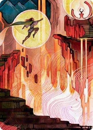 Magic: The Gathering MTG Single Thrill of Possibility Art Card [Strixhaven: School of Mages Art Series]