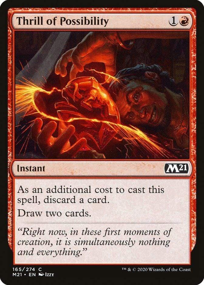 Magic: The Gathering MTG Single Thrill of Possibility [Core Set 2021]