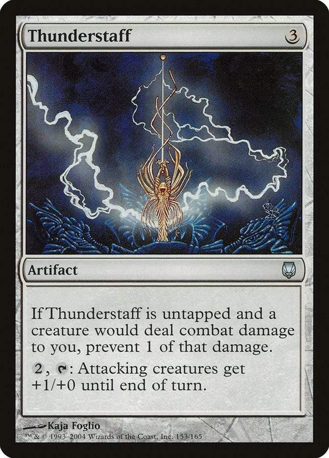 Magic: The Gathering MTG Single Thunderstaff [Darksteel]