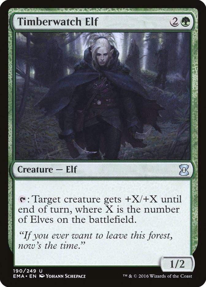 Magic: The Gathering MTG Single Timberwatch Elf [Eternal Masters]