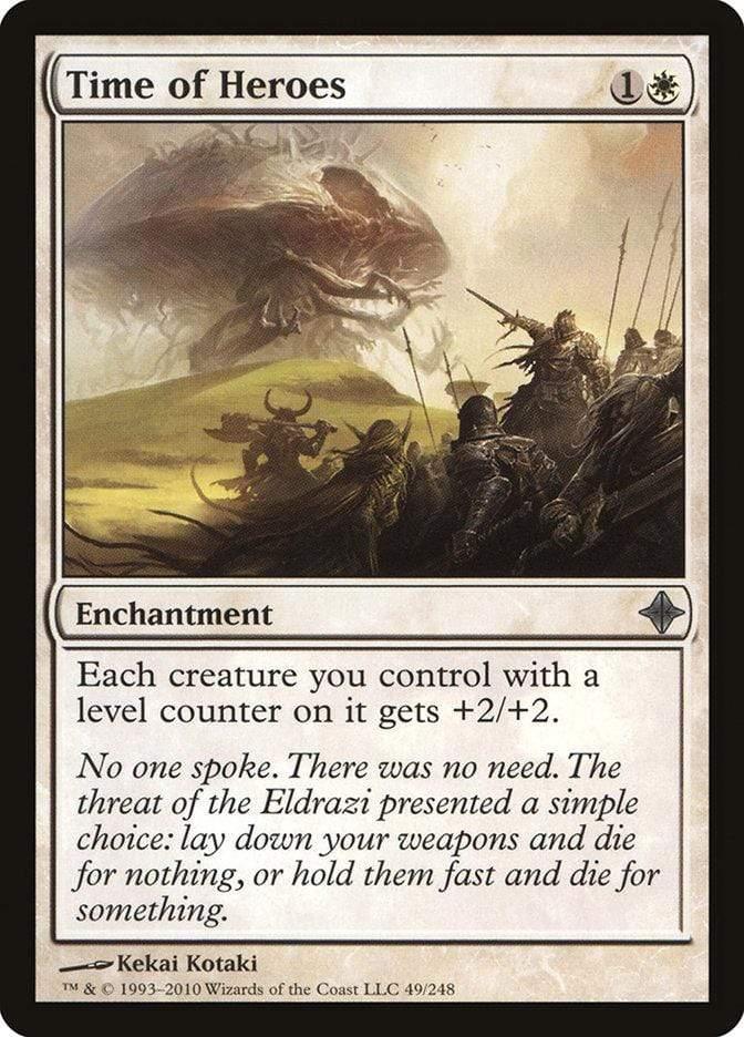 Magic: The Gathering MTG Single Time of Heroes [Rise of the Eldrazi]