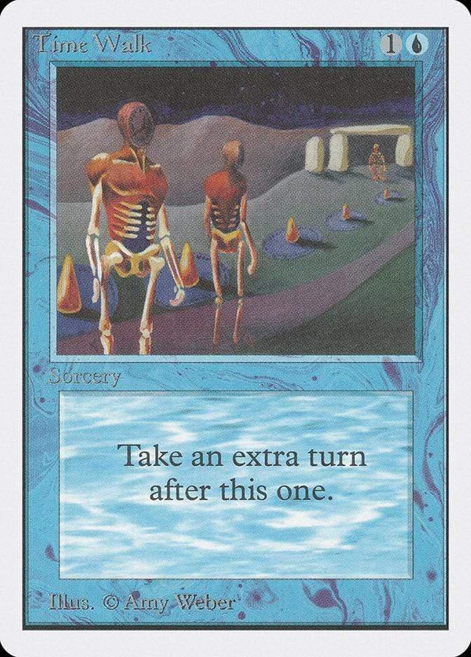 Magic: The Gathering MTG Single Time Walk [Unlimited Edition]
