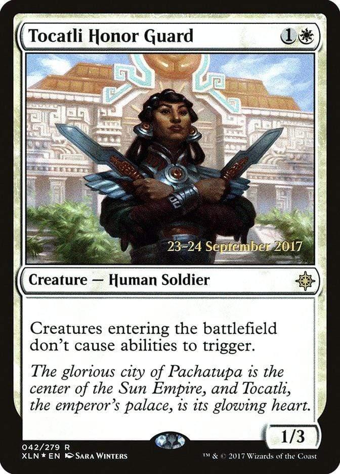 Magic: The Gathering MTG Single Tocatli Honor Guard  [Ixalan Prerelease Promos]