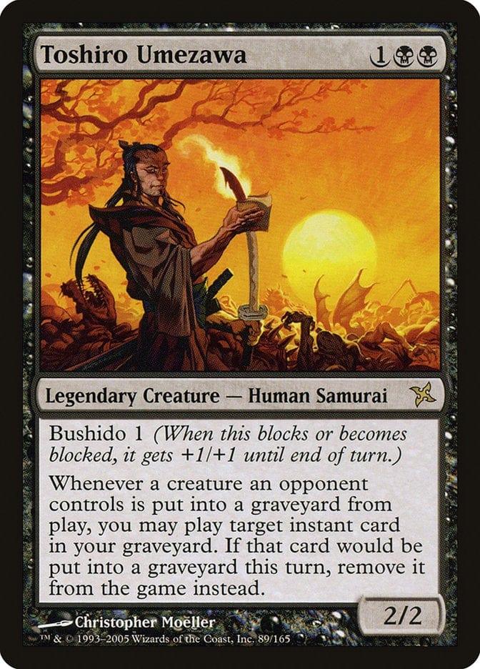 Magic: The Gathering MTG Single Toshiro Umezawa [Betrayers of Kamigawa]