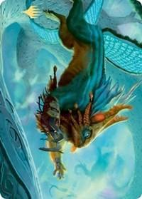 Magic: The Gathering MTG Single Toski, Bearer of Secrets Art Card (Gold-Stamped Signature) [Kaldheim: Art Series]