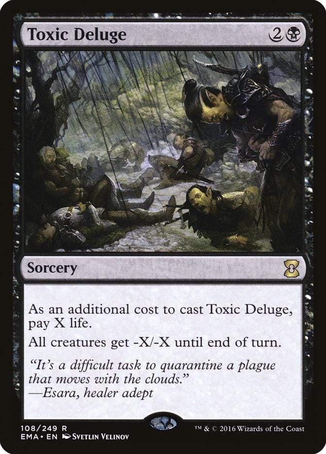 Magic: The Gathering MTG Single Toxic Deluge [Eternal Masters]