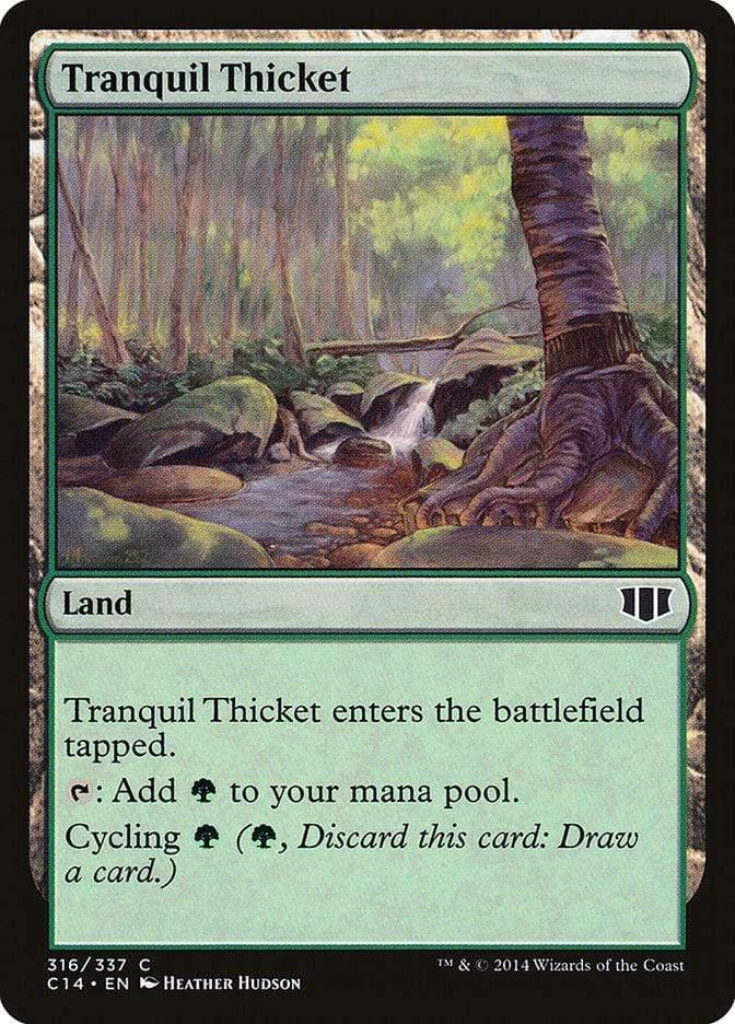 Magic: The Gathering MTG Single Tranquil Thicket [Commander 2014]