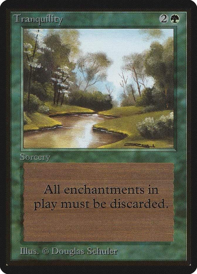 Magic: The Gathering MTG Single Tranquility [Limited Edition Beta]
