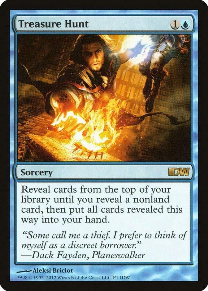 Magic: The Gathering MTG Single Treasure Hunt [IDW Comics 2012]