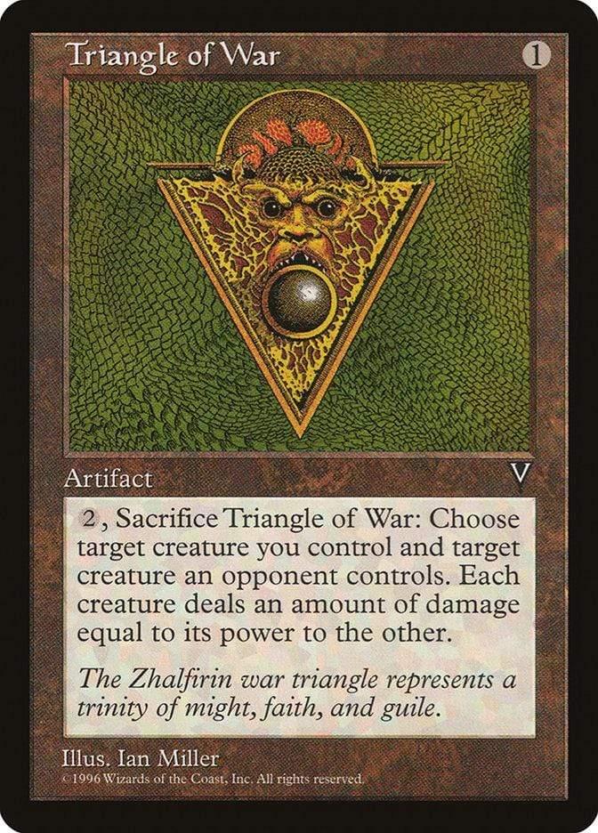 Magic: The Gathering MTG Single Triangle of War [Visions]