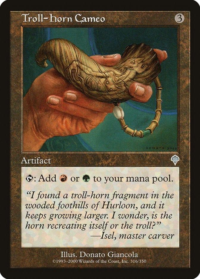 Magic: The Gathering MTG Single Troll-Horn Cameo [Invasion]
