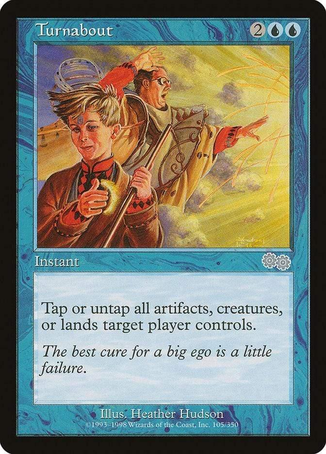 Magic: The Gathering MTG Single Turnabout [Urza's Saga]