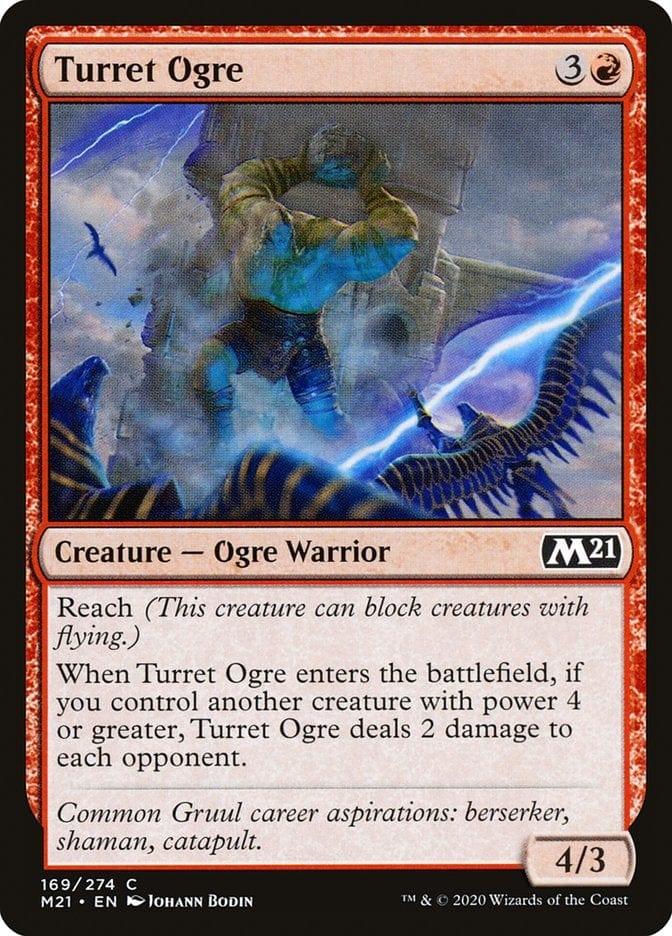 Magic: The Gathering MTG Single Turret Ogre [Core Set 2021]
