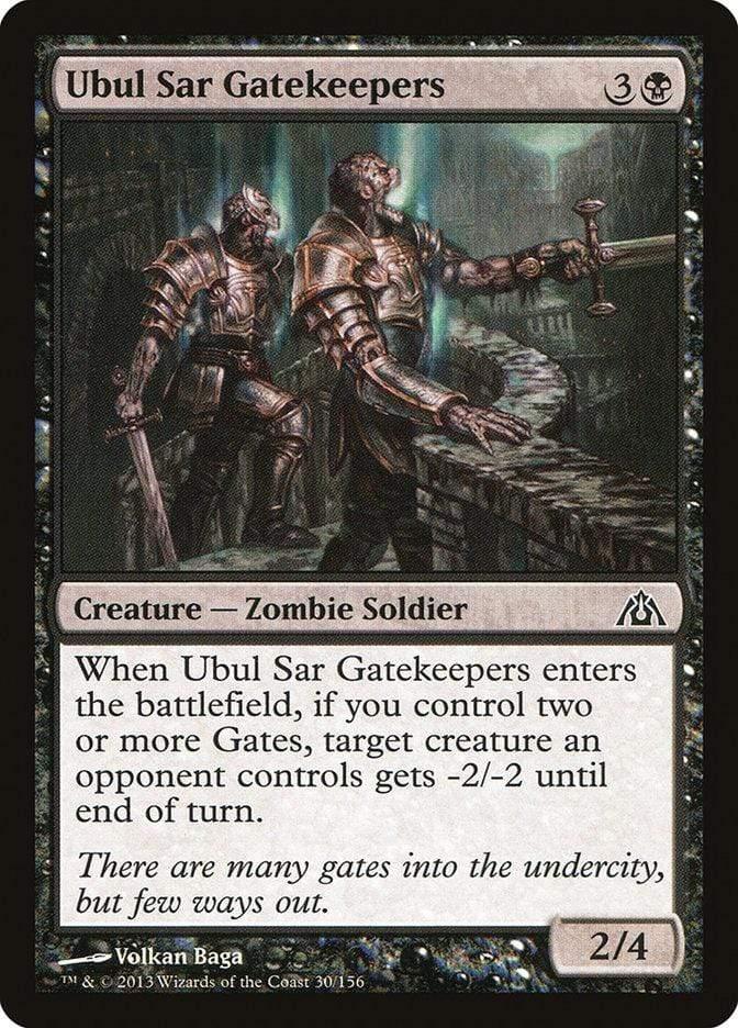 Magic: The Gathering MTG Single Ubul Sar Gatekeepers [Dragon's Maze]