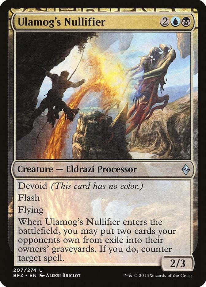Magic: The Gathering MTG Single Ulamog's Nullifier [Battle for Zendikar]