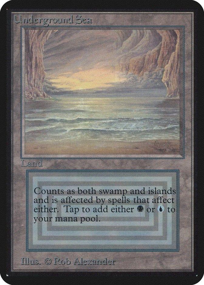 Magic: The Gathering MTG Single Underground Sea [Limited Edition Alpha]