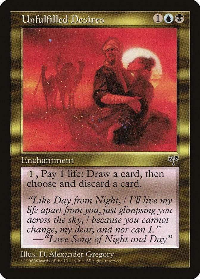 Magic: The Gathering MTG Single Unfulfilled Desires [Mirage]