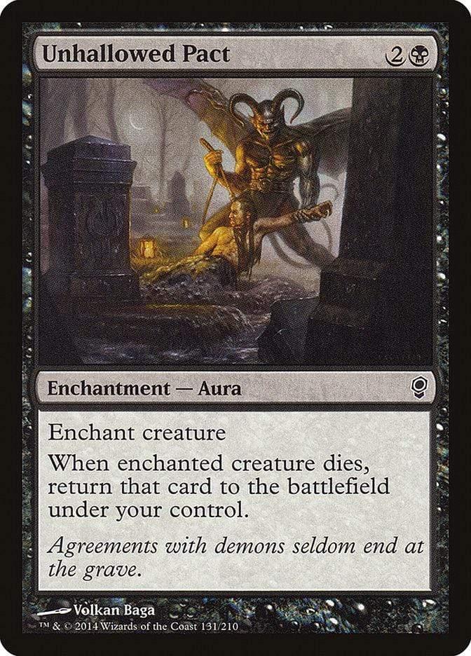 Magic: The Gathering MTG Single Unhallowed Pact [Conspiracy]