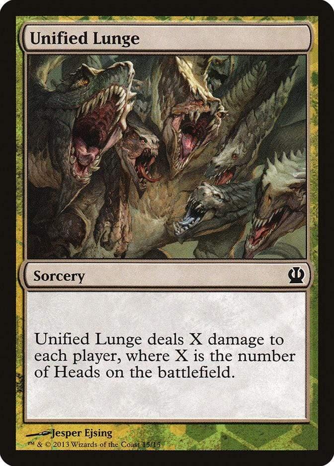 Magic: The Gathering MTG Single Unified Lunge [Theros Hero's Path]