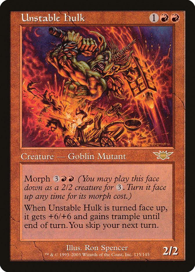 Magic: The Gathering MTG Single Unstable Hulk [Legions]