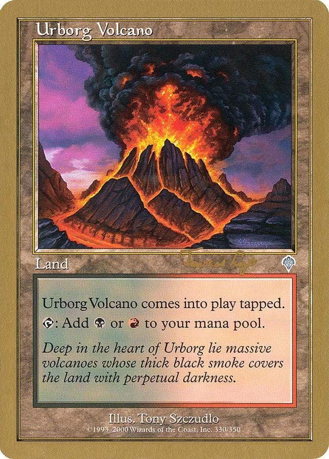 Magic: The Gathering MTG Single Urborg Volcano (Tom van de Logt) [World Championship Decks 2001]