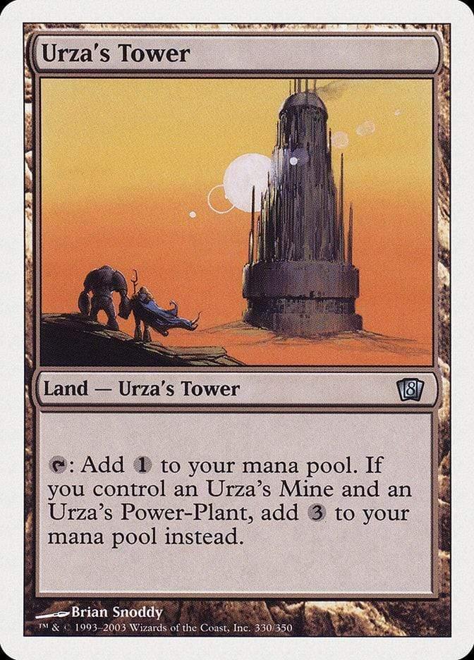 Magic: The Gathering MTG Single Urza's Tower [Eighth Edition]