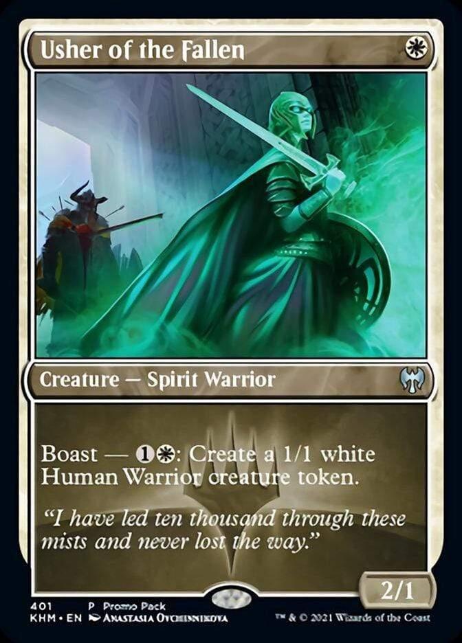 Magic: The Gathering MTG Single Usher of the Fallen [Kaldheim Promo Pack]