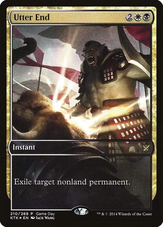 Magic: The Gathering MTG Single Utter End (Game Day) [Khans of Tarkir Promos]
