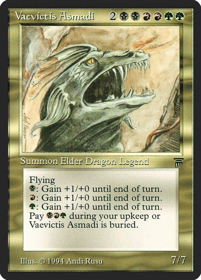 Magic: The Gathering MTG Single Vaevictis Asmadi [Legends]