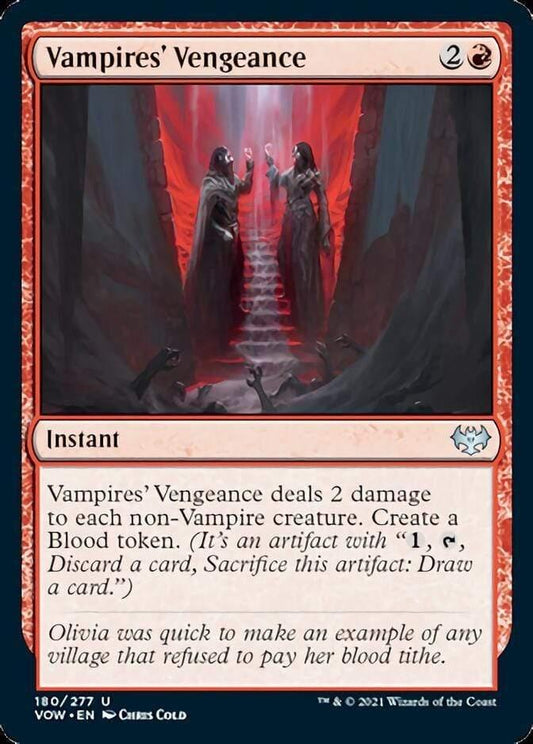 Magic: The Gathering MTG Single Vampires' Vengance [Innistrad: Crimson Vow]