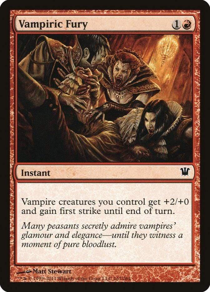 Magic: The Gathering MTG Single Vampiric Fury [Innistrad]