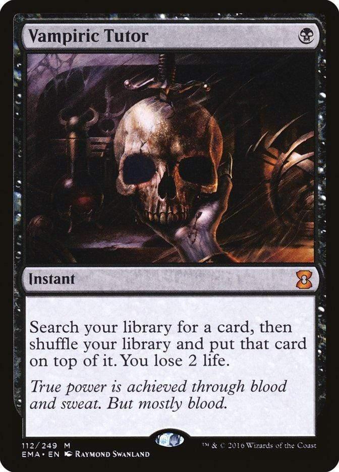 Magic: The Gathering MTG Single Vampiric Tutor [Eternal Masters]