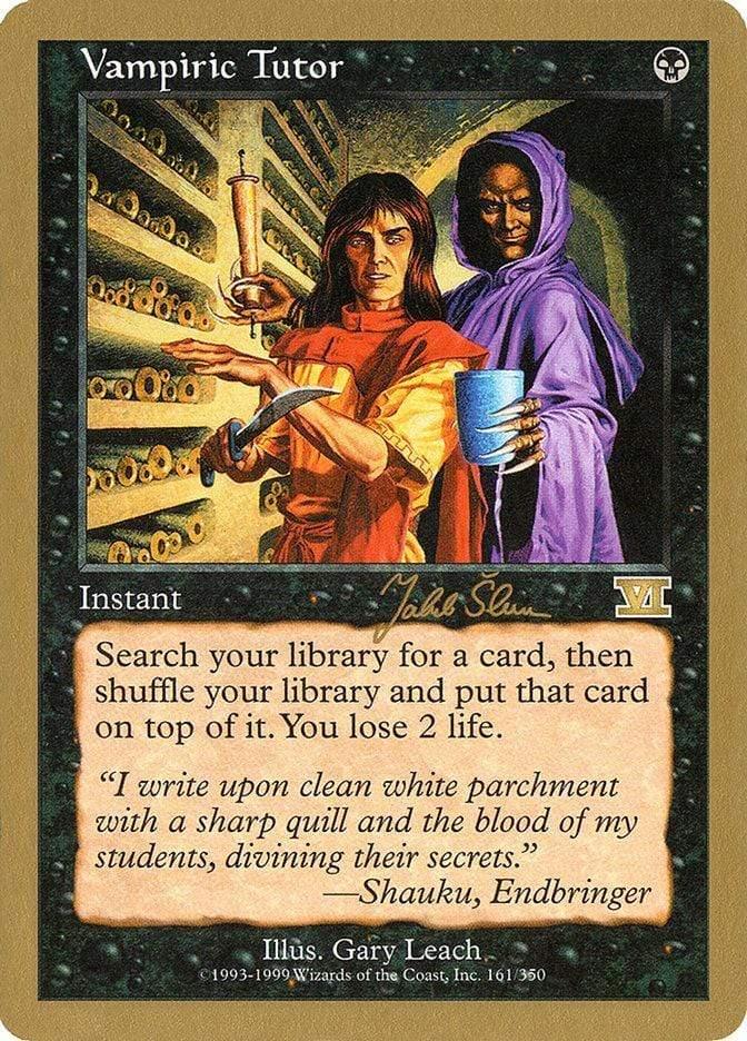 Magic: The Gathering MTG Single Vampiric Tutor [World Championship Decks 1999]