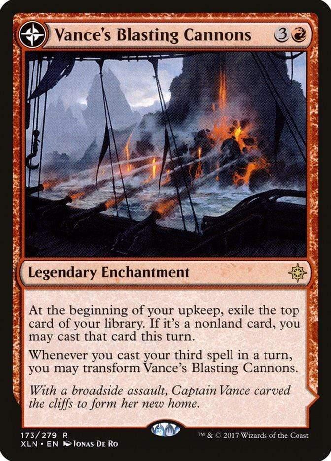 Magic: The Gathering MTG Single Vance's Blasting Cannons // Spitfire Bastion [Ixalan]