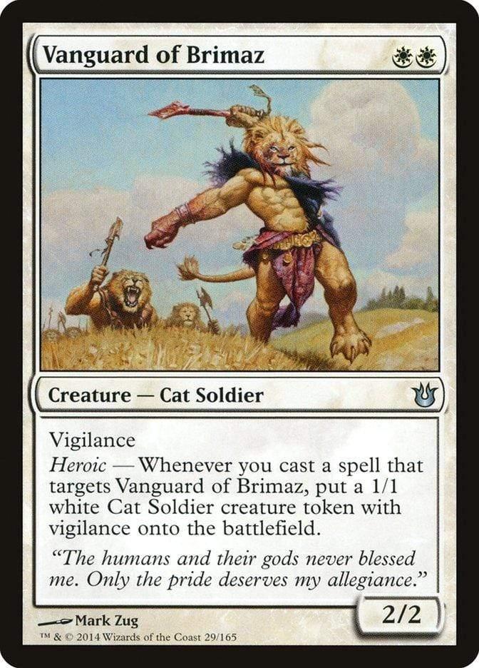 Magic: The Gathering MTG Single Vanguard of Brimaz [Born of the Gods]