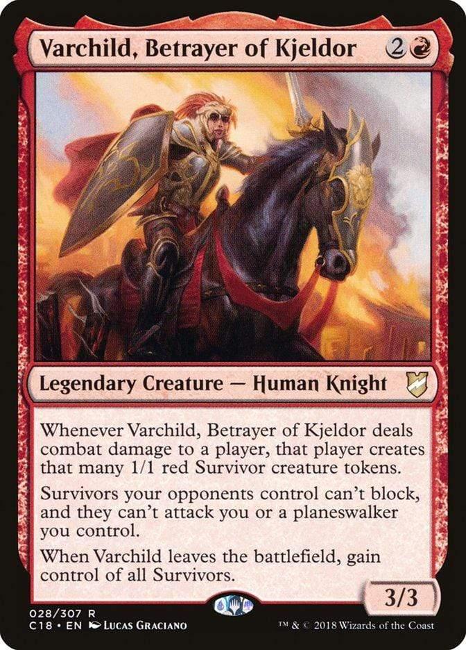 Magic: The Gathering MTG Single Varchild, Betrayer of Kjeldor [Commander 2018]