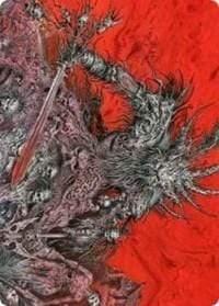 Magic: The Gathering MTG Single Varragoth, Bloodsky Sire Art Card [Kaldheim: Art Series]