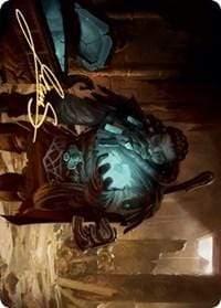 Magic: The Gathering MTG Single Vault Robber Art Card (Gold-Stamped Signature) [Kaldheim: Art Series]