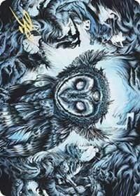Magic: The Gathering MTG Single Vega, the Watcher Art Card (Gold-Stamped Signature) [Kaldheim: Art Series]