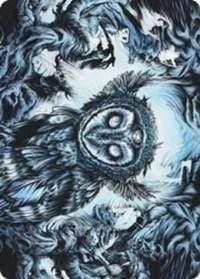 Magic: The Gathering MTG Single Vega, the Watcher Art Card [Kaldheim: Art Series]