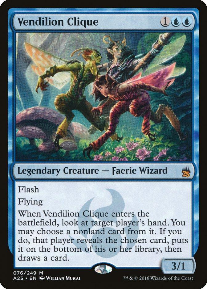 Magic: The Gathering MTG Single Vendilion Clique [Masters 25]