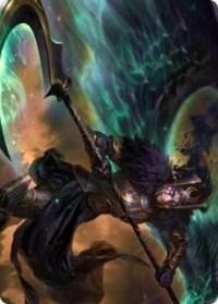 Magic: The Gathering MTG Single Vengeful Reaper Art Card [Kaldheim: Art Series]
