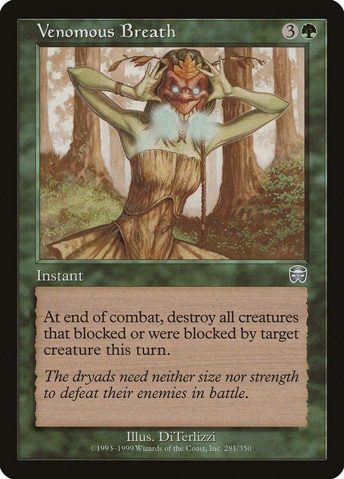 Magic: The Gathering MTG Single Venomous Breath [Mercadian Masques]