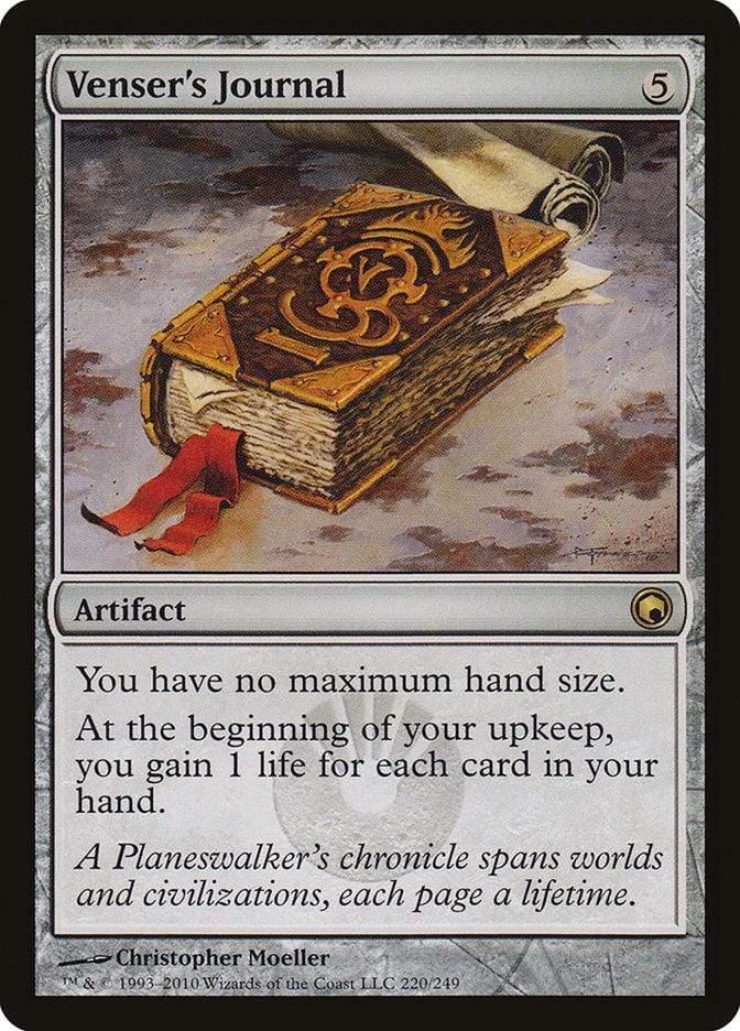 Magic: The Gathering MTG Single Venser's Journal [Scars of Mirrodin]