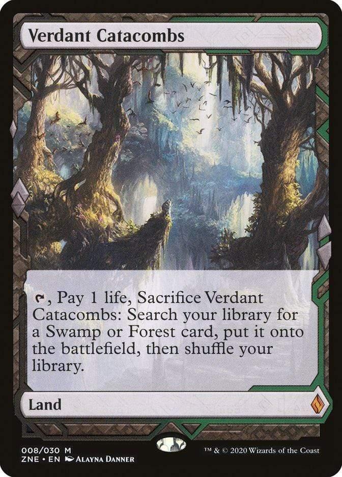 Magic: The Gathering MTG Single Verdant Catacombs (Expeditions) [Zendikar Rising Expeditions]
