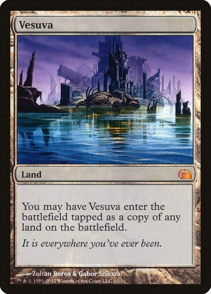 Magic: The Gathering MTG Single Vesuva [From the Vault: Realms]