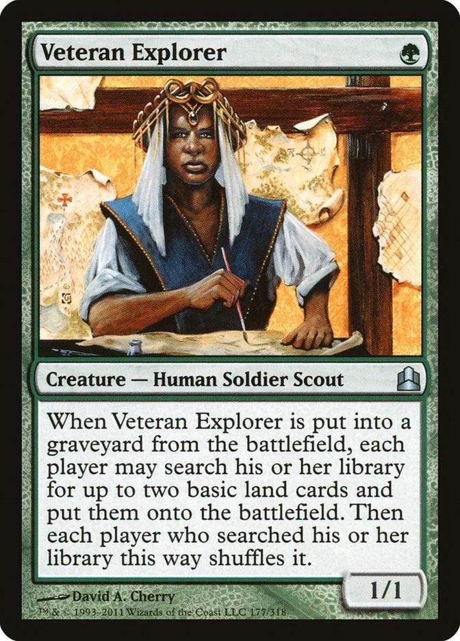 Magic: The Gathering MTG Single Veteran Explorer [Commander 2011]