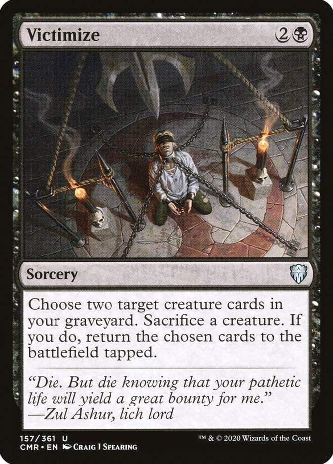 Magic: The Gathering MTG Single Victimize [Commander Legends]